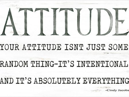 CIN3725 - Attitude - 18x12 Online now