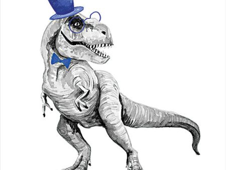 RN536 - T-Rex in a Top Hat - 12x12 Supply